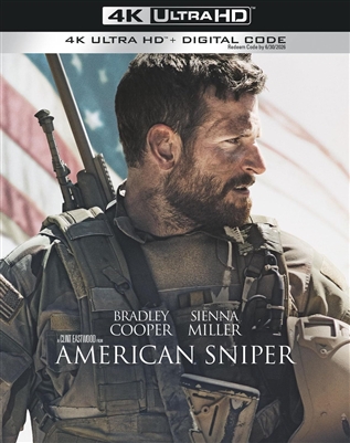 (Pre-order - ships 05/14/24) American Sniper 4K UHD 04/24 Blu-ray (Rental)