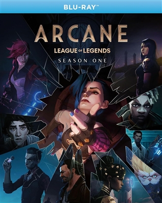 (Pre-order - ships 10/08/24) Arcane: League of Legends - Season 1 Disc 3 09/24 Blu-ray (Rental)