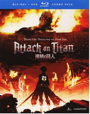 Attack on Titan Part 1 Disc 2 01/15 Blu-ray (Rental)