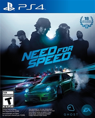 Need for Speed PS4 Blu-ray (Rental)