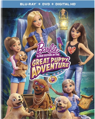 Barbie & Her Sisters in The Great Puppy Adventure Blu-ray (Rental)