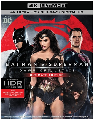 Batman v Superman: Dawn of Justice 4K UHD Blu-ray (Rental)