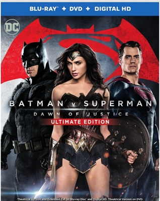 Batman v Superman: Dawn of Justice (Ultimate Edition) Blu-ray (Rental)