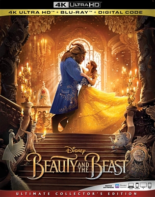 Beauty and the Beast (2017) 4K Blu-ray (Rental)