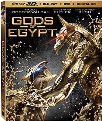 Gods Of Egypt 3D Blu-ray (Rental)