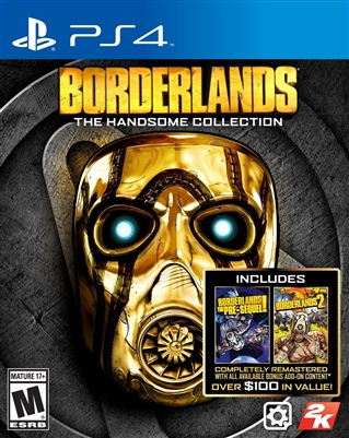 Borderlands: The Handsome Collection PS4 Blu-ray (Rental)