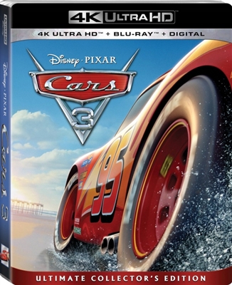 Cars 3 4K UHD Blu-ray (Rental)