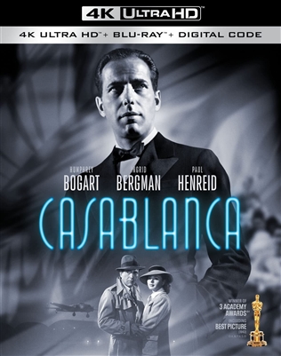 Casablanca 4K UHD 10/22 Blu-ray (Rental)