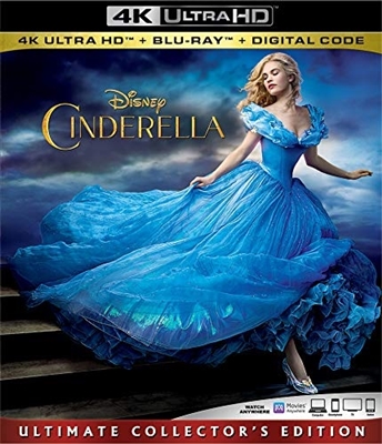 Cinderella 4K 06/19 Blu-ray (Rental)