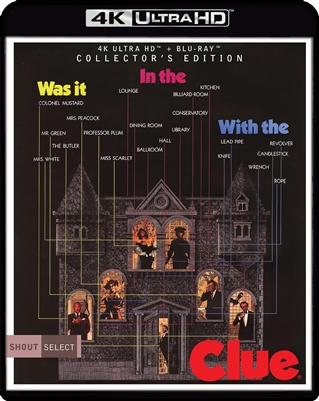 Clue (1985) 4K 11/23 Blu-ray (Rental)