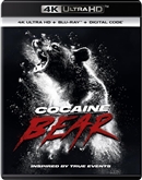 Cocaine Bear 4K UHD 08/23 Blu-ray (Rental)