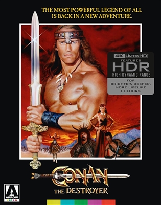 Conan the Destroyer 4K 01/24 Blu-ray (Rental)