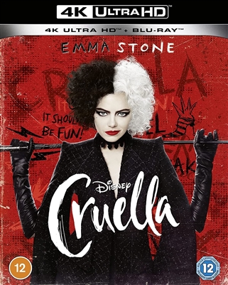 Cruella 4K UHD 09/21 Blu-ray (Rental)