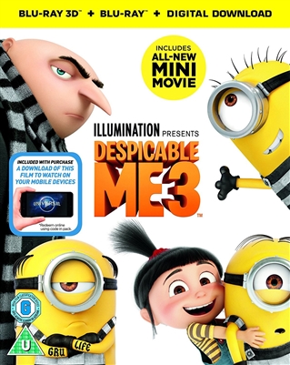 Despicable Me 3 3D Blu-ray (Rental)