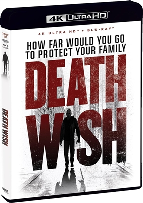 Death Wish (2018) 4K Blu-ray (Rental)