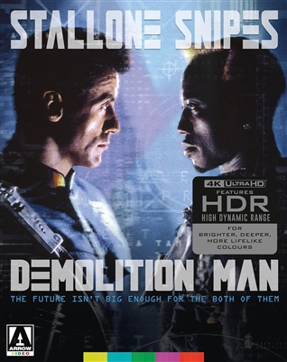 (Pre-order - ships 12/10/24) Demolition Man 4K UHD 11/24 Blu-ray (Rental)