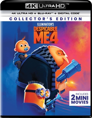 (Releases 2024/09/24) Despicable Me 4 4K UHD 09/24 Blu-ray (Rental)