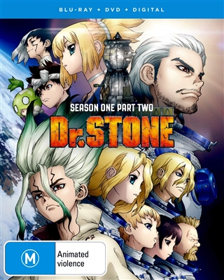 Dr. Stone: Season One - Part Two Disc 1 Blu-ray (Rental)
