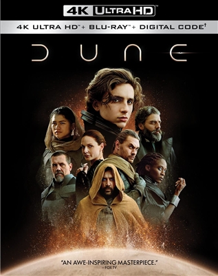Dune (2021) 4K UHD 12/21 Blu-ray (Rental)
