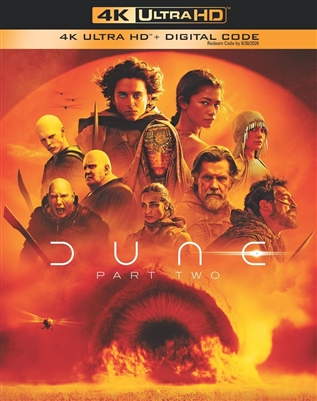 (Pre-order - ships 05/14/24) Dune: Part Two 4K UHD Blu-ray (Rental)