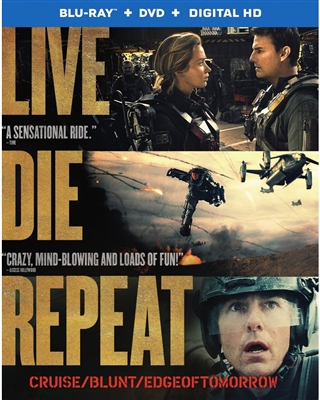 Live Die Repeat: Edge of Tomorrow Blu-ray (Rental)