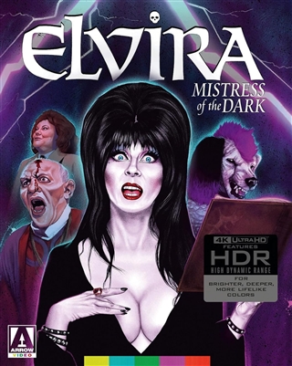 (Pre-order - ships 11/12/24) Elvira: Mistress Of The Dark 4K 10/24 Blu-ray (Rental)