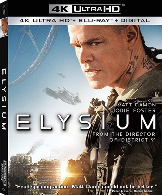 Elysium 4K UHD 01/21 Blu-ray (Rental)