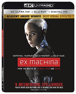 Ex Machina 4K UHD Blu-ray (Rental)