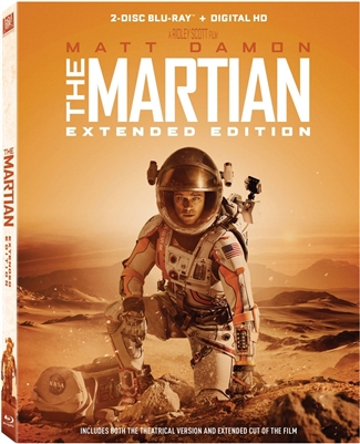 The Martian Extended Edition Blu-ray (Rental)
