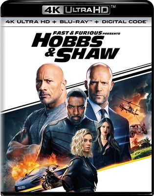 Fast & Furious Presents: Hobbs & Shaw 4K Blu-ray (Rental)