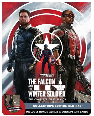 Falcon and the Winter Soldier Season 1 Disc 1 Blu-ray (Rental)