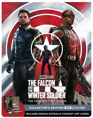 Falcon and the Winter Soldier Season 1 Disc 1 4K Blu-ray (Rental)