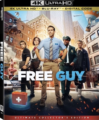 Free Guy 4K UHD 09/21 Blu-ray (Rental)