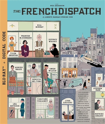 French Dispatch 12/21 Blu-ray (Rental)
