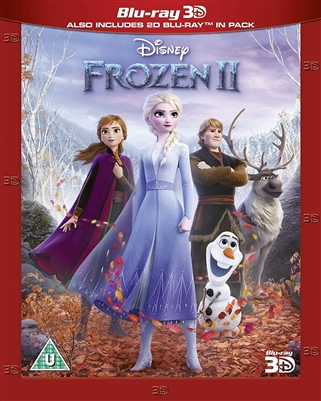 Frozen 2 3D Blu-ray (Rental)