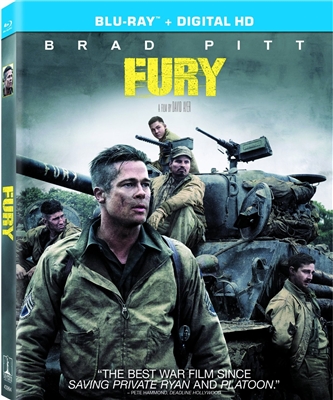 Fury 12/14 Blu-ray (Rental)