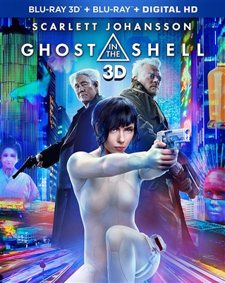 Ghost in the Shell 3D Blu-ray (Rental)