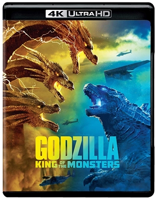 Godzilla: King of the Monsters 4K 07/19 Blu-ray (Rental)