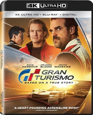 Gran Turismo 4K UHD 10/23 Blu-ray (Rental)