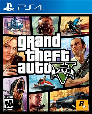 Grand Theft Auto V PS4 Blu-ray (Rental)
