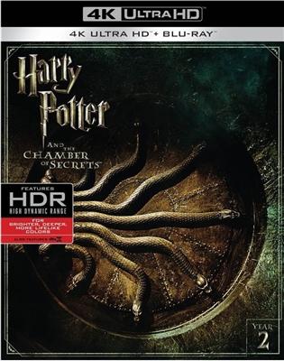 Harry Potter and the Chamber of Secrets 4K UHD Blu-ray (Rental)