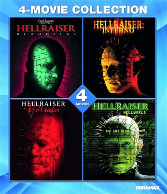 Hellraiser 4-Movie Collection 05/23 Blu-ray (Rental)