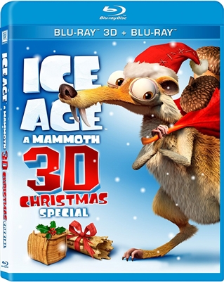 Ice Age: A Mammoth Christmas Special 3D 11/16 Blu-ray (Rental)