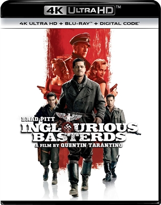 Inglourious Basterds 4K UHD 09/21 Blu-ray (Rental)