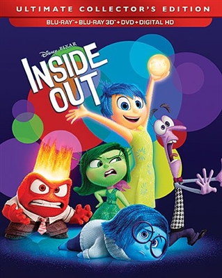 Inside Out 3D Blu-ray (Rental)