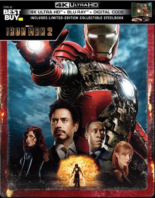 Iron Man 2 4K 07/19 (U.S. Release) Blu-ray (Rental)