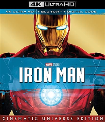 Iron Man 4K 07/19 (U.S. Release) Blu-ray (Rental)
