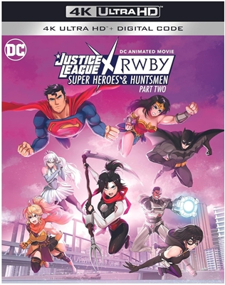 Justice League x RWBY: Super Heroes and Huntsmen Part 2 4K Blu-ray (Rental)