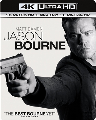 Jason Bourne 4K UHD Blu-ray (Rental)