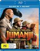Jumanji: The Next Level 3D 08/21 Blu-ray (Rental)